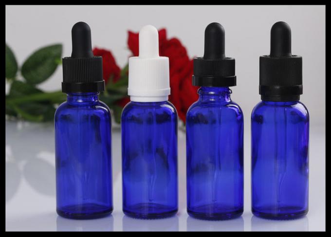 Botellas de aceite azules de Garomatherapy 30ml, botellas de aceite esencial vacías farmacéuticas