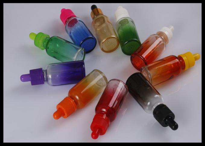 Botella líquida de cristal 30ml del dropper del cuidado E de la persona de la botella del dropper de la pendiente
