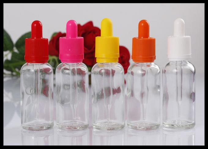 el dropper de cristal 30ml embotella la botella de aceite líquida de Essentail de la botella de la condimentación