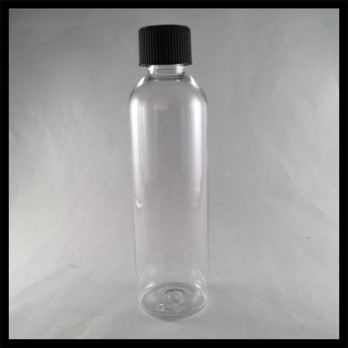 botellas del jugo del top de la torsión 120ml, frascos plásticos transparentes con los tapones de tuerca