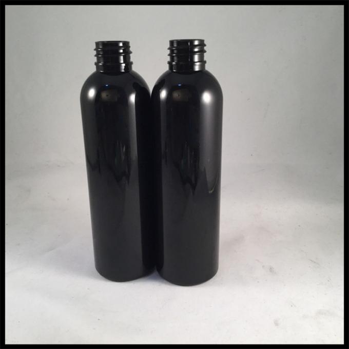 Forma plástica de la pluma de la botella del casquillo de la torsión del ANIMAL DOMÉSTICO negro con los casquillos a prueba de niños salud y seguridad