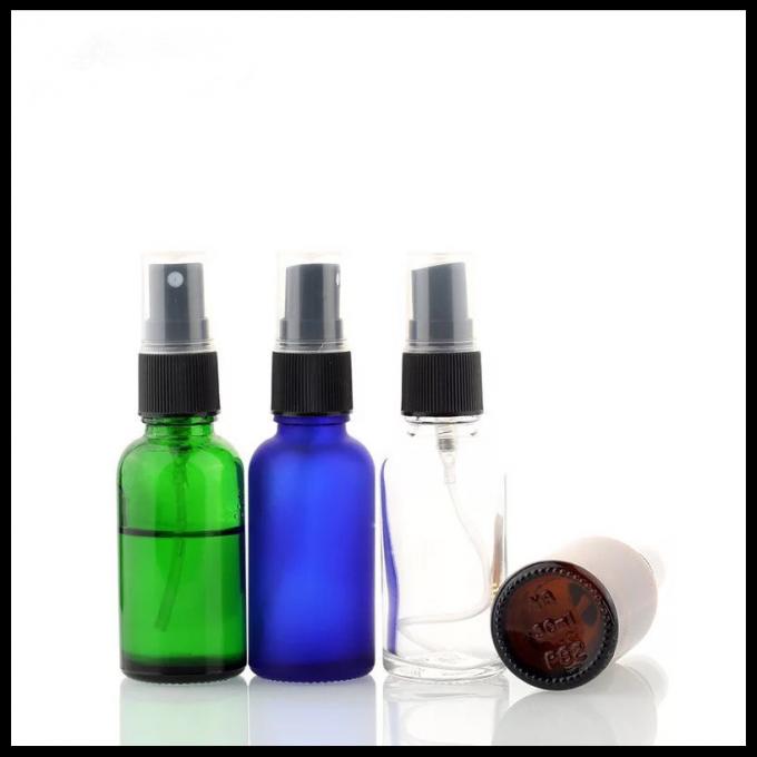 botella de cristal del dropper del aceite esencial 30ml con color verde/claro/ambarino/azul