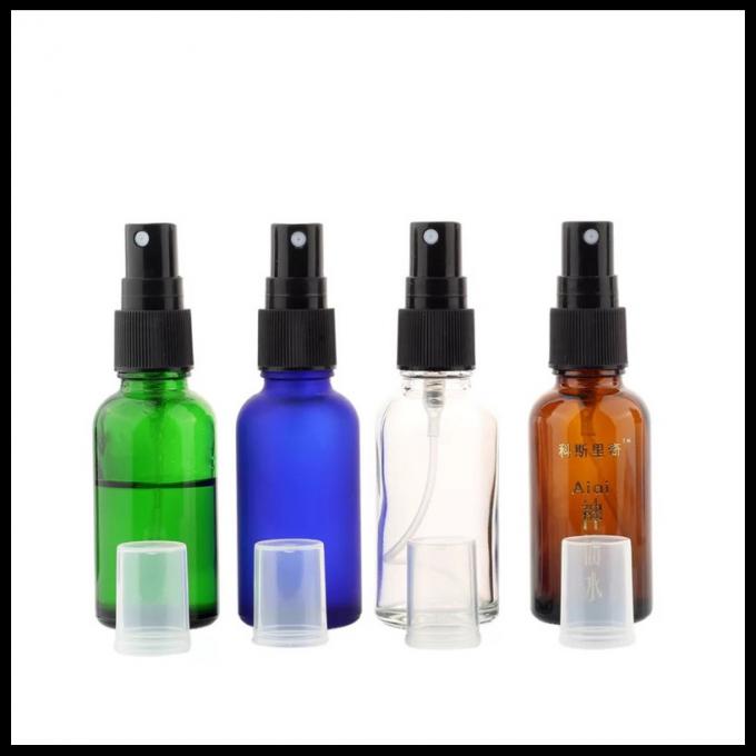 botella de cristal del dropper del aceite esencial 30ml con color verde/claro/ambarino/azul