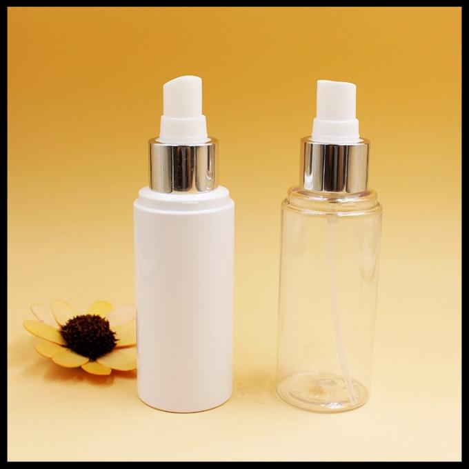 El espray plástico del perfume del espray embotella capacidad cosmética de la forma redonda 100ml de los envases