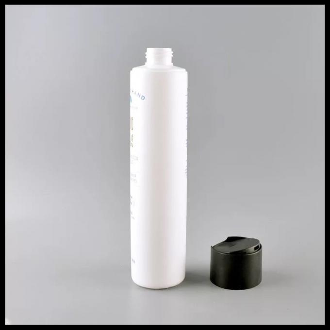 El gel cosmético vacío de la ducha del casquillo de Chiaki del envase del champú embotella la forma larga 300ml