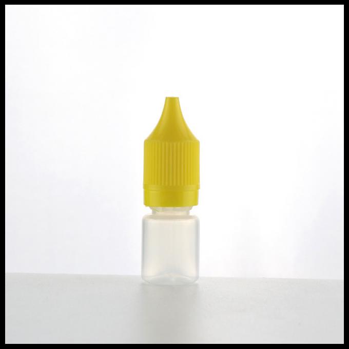diseño comprensible plástico Vape de 5ml PE el nuevo embotella el envase Transluent del aceite del jugo