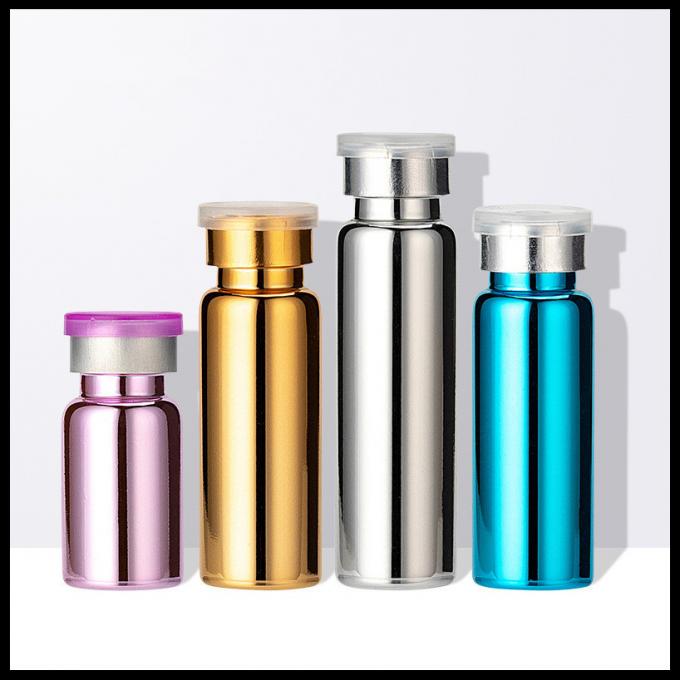 Material reciclable de los frascos metálicos tubulares cosméticos farmacéuticos de la botella de cristal
