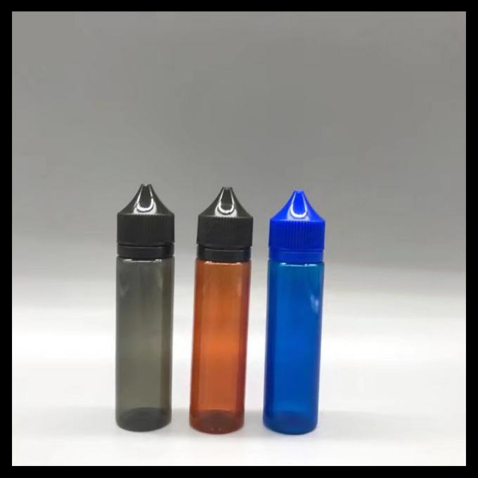 Botellas plásticas líquidas del dropper de Vape pequeñas, forma redonda de la botella del unicornio del gorila