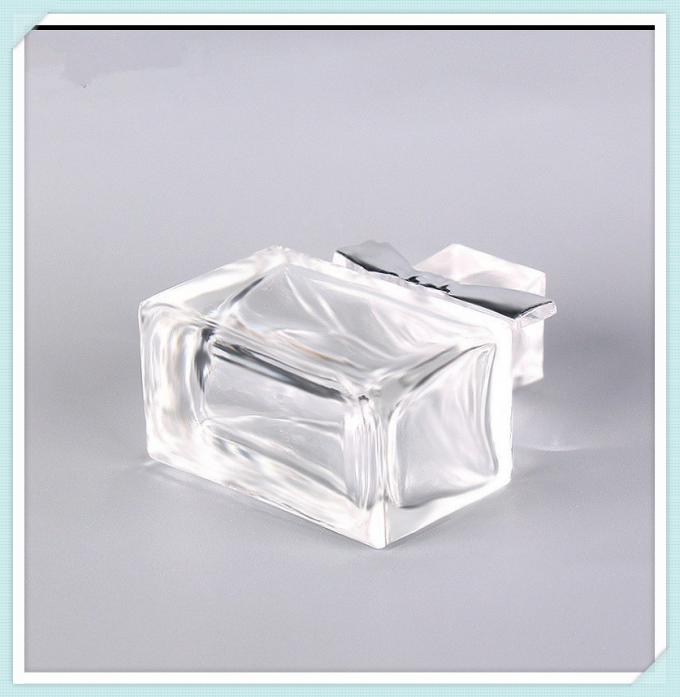 Pequeñas botellas de perfume cosméticas de cristal transparentes, contenedor portátil 5ml del perfume