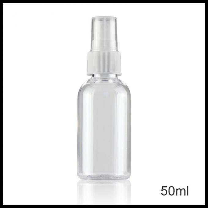 El espray plástico del perfume del aceite esencial embotella la capacidad 50ml con los rociadores finos de la niebla