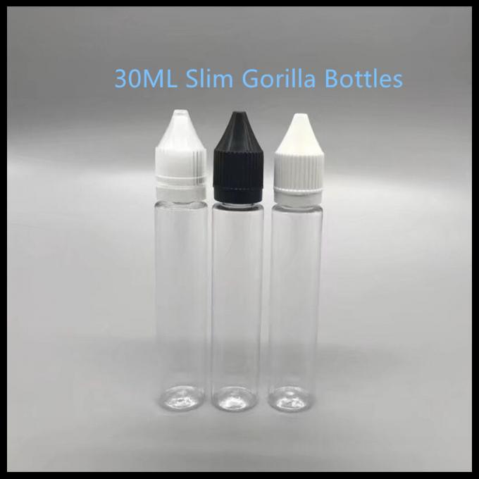 Impresión plástica de la etiqueta de la botella del unicornio 30ml del ANIMAL DOMÉSTICO rosado delgado para el dropper del líquido de E
